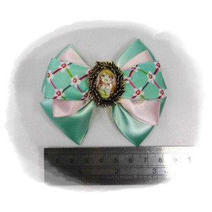 Oreimo ( My Little Sister Can't Be This Cute )  Sister Can't Be This Cute ) 俺の妹 Kirino Kousaka Anime Cabochon Hair Bows ( Hair Clip or Hair Band )